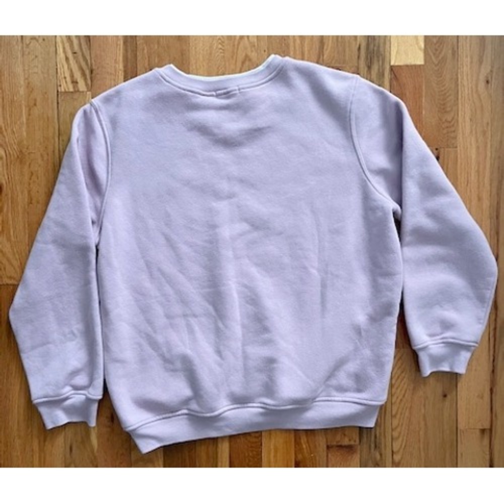 Vintage‎ 90's Hasting & Smith purple embroidered floral sweatshirt size M - Picture 5 of 5